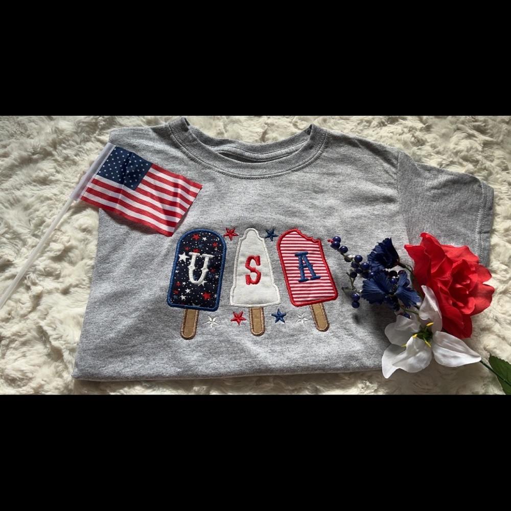 USA patriotic popsicles ( can be made in adult sizes as well)